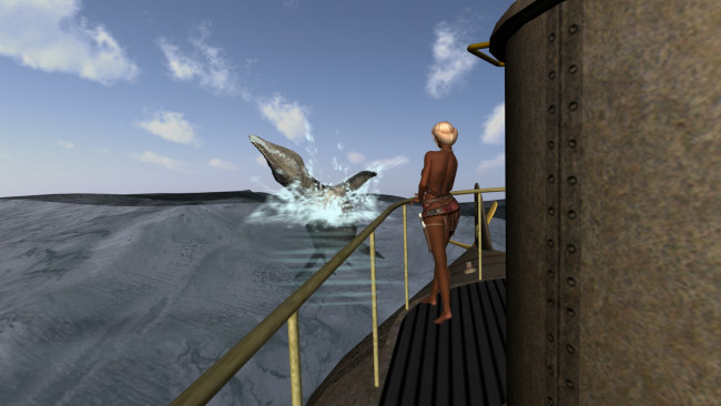 Обои картинки фото 3д графика, фантазия , fantasy, фон, взгляд, девушки