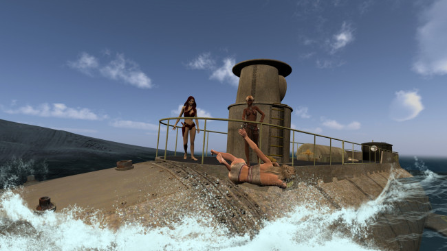 Обои картинки фото 3д графика, фантазия , fantasy, фон, взгляд, девушки