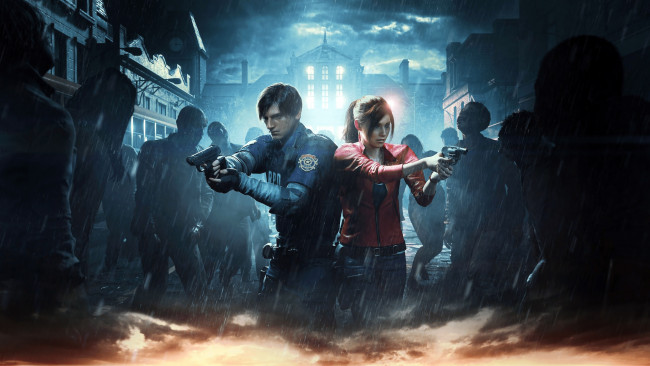 Обои картинки фото видео игры, resident evil 2 , 2019, шутер, action, resident, evil, 2, horror