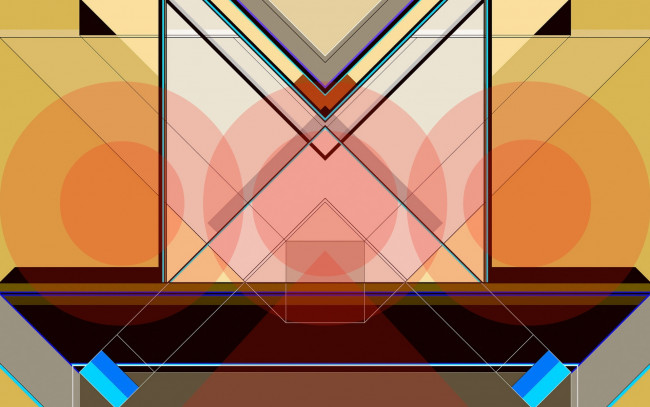 Обои картинки фото векторная графика, графика , graphics, линии, круги, фигуры