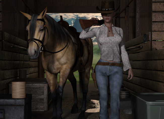 Обои картинки фото 3д графика, люди и животные , people and animals, девушка, фон, взгляд