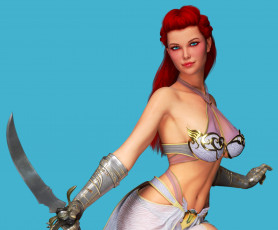 Картинка 3д+графика люди+ people фон взгляд девушка