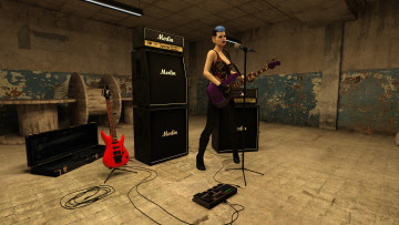 Картинка 3д+графика люди+ people фон девушка взгляд