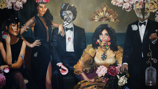 Обои картинки фото кино фильмы, la casa de las flores , сериал, люди, картина