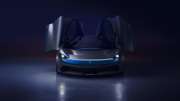 обоя pininfarina battista, автомобили, pininfarina, темный, двери