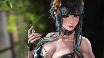 Картинка семья+шпиона аниме spy+x+family spy x family yor forger брюнетка девушка