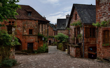 Картинка collonges-la-rouge france города -+улицы +площади +набережные