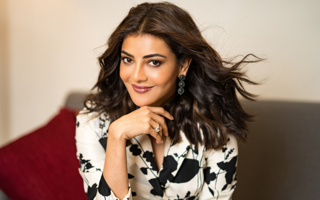 Обои картинки фото девушки, kajal aggarwal, индийская, актриса