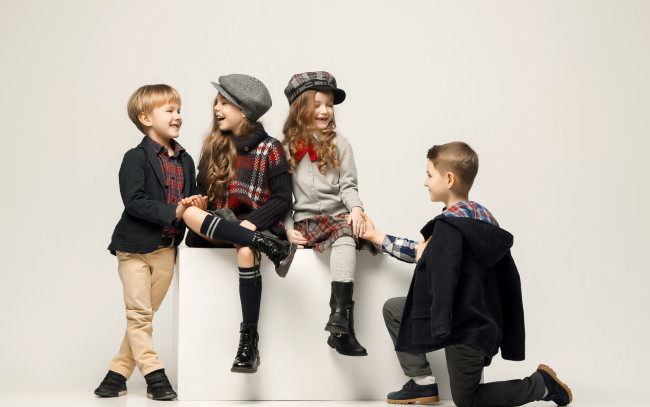 Обои картинки фото разное, дети, мальчики, девочки, стиль