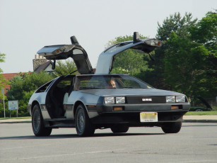 Картинка delorean dmc 12 автомобили