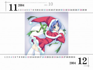 обоя календари, аниме