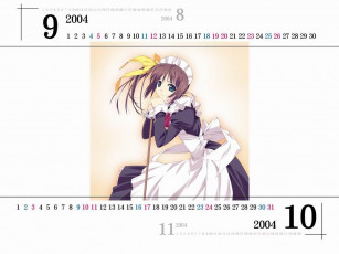 обоя календари, аниме