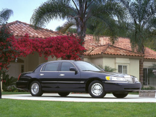 Картинка lincoln town car автомобили