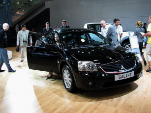 Картинка mitsubishi galant автомобили