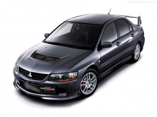 Картинка mitsubishi lancer evolution ix mr gsr автомобили
