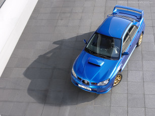 Картинка subaru impreza wrx sti 2006 автомобили