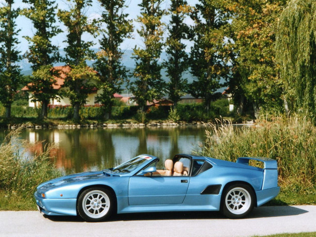 Обои картинки фото de, tomaso, pantera, автомобили