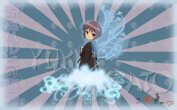 Картинка аниме the melancholy of haruhi suzumiya