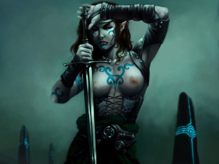 Картинка фэнтези эльфы