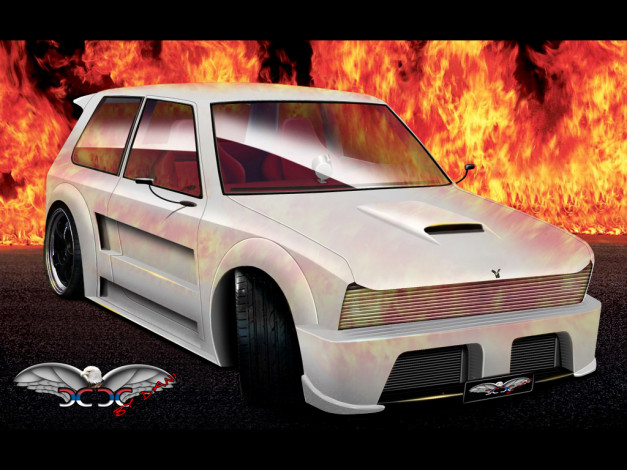 Обои картинки фото автомобили, виртуальный, тюнинг