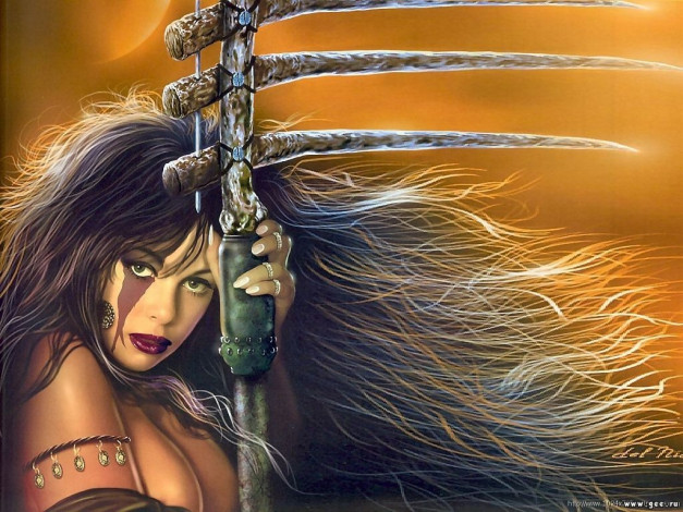 Обои картинки фото фэнтези, девушки