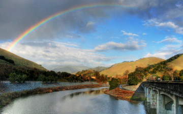 Картинка природа радуга