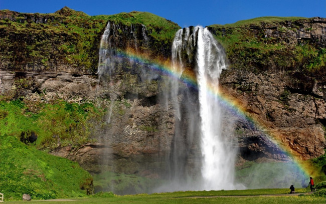 Обои картинки фото природа, водопады