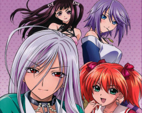 Картинка rosario vampire capu аниме