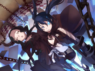 Картинка аниме black rock shooter