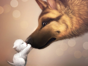 Картинка рисованные животные