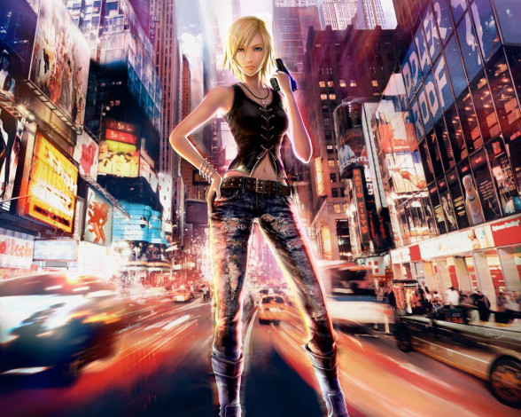 Обои картинки фото аниме, parasite, eve