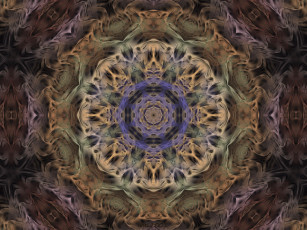 Картинка 3д графика fractal фракталы абстракция цвета узор