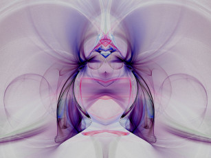 Картинка 3д графика fractal фракталы абстракция цвета узор