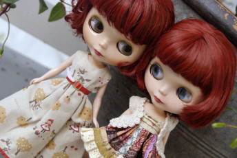 Картинка разное игрушки куклы рыжие