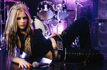 Картинка avril lavigne музыка рок