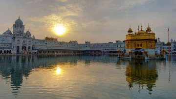 Картинка golden temple harmandir sahib города буддистские другие храмы india amritsar