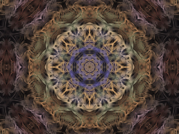 Обои картинки фото 3д, графика, fractal, фракталы, абстракция, цвета, узор