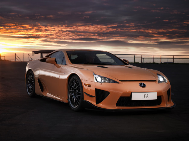 Обои картинки фото lexus, lfa, nuerburgring, performance, package, автомобили