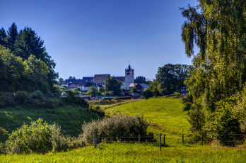 Картинка германия лутцерат города пейзажи пейзаж дома