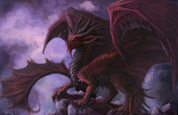 Картинка фэнтези драконы дракон