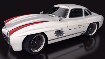 Картинка автомобили 3д mercedes benz