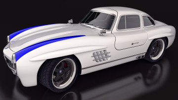 Картинка автомобили 3д mercedes benz