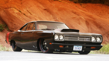 Картинка автомобили plymouth 1969 road runner