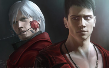 Картинка devil may cry видео игры цветок