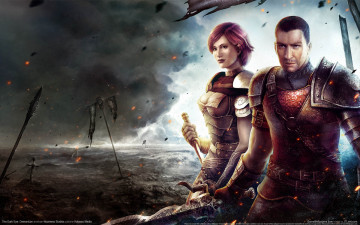 Картинка the dark eye demonicon видео игры воительница воин