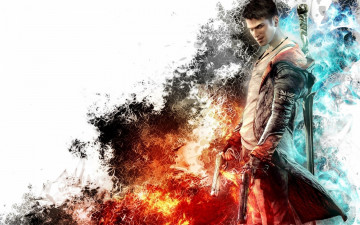 Картинка видео игры devil may cry меч взгляд