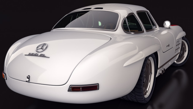 Обои картинки фото автомобили, 3д, mercedes, benz