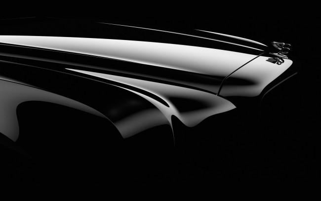 Обои картинки фото автомобили, фрагменты, автомобиля, капот, бентли, эмблема