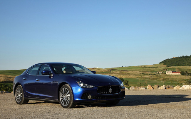 Обои картинки фото автомобили, maserati, ghibli