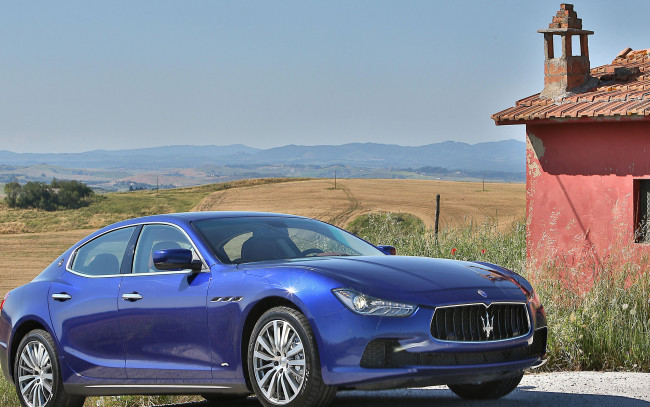Обои картинки фото автомобили, maserati, ghibli
